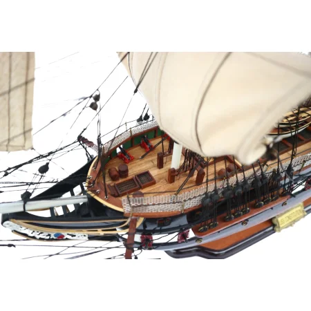 Drewniany model żaglowca USS Constitution 100 cm – ekskluzywna replika żaglowca Old Ironsides